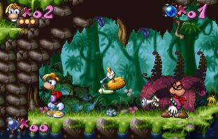 . . .l&ouml;st den Event aus (J&auml;ger schie&szlig;t auf Rayman)