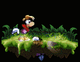 Rayman l&auml;&szlig;t Pflanze wachsen