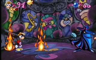 Rayman and Mr. Dark