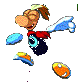 Rayman rennt