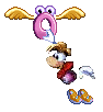 Rayman kann jetzt den Ring greifen!!!