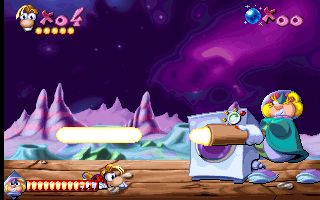 Space Mama mit ihrem Laser