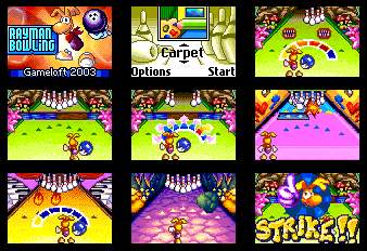 Rayman Bowling  screenshots