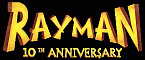 Rayman 10th Anniversary  Logo