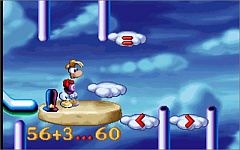 Screenshot - Lesen und Rechnen mit Rayman