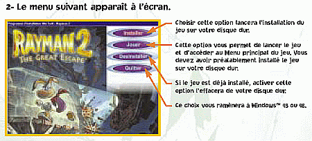 Menu suivant