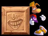 Rayman with magic stone