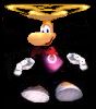 Rayman im Helikoptermodus