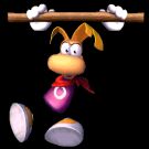 Rayman climbing