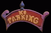 No parking sign