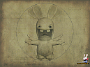 Fonds d&eacute;cran - Bunny da Vinci