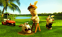 Rabbids Try Golfing
