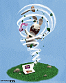 Rayman Raving Rabbids - Nintendo DS Artwork