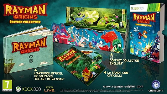 Rayman origins - &eacute;dition collector de UBI Soft