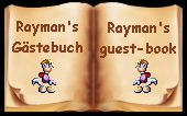 Rayman's G&auml;stebuch / Rayman's guest-book