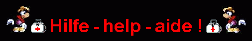 Hilfe - help - aide